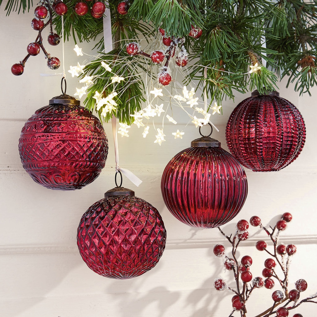 Weihnachtsschmuck 4er Set Rogna