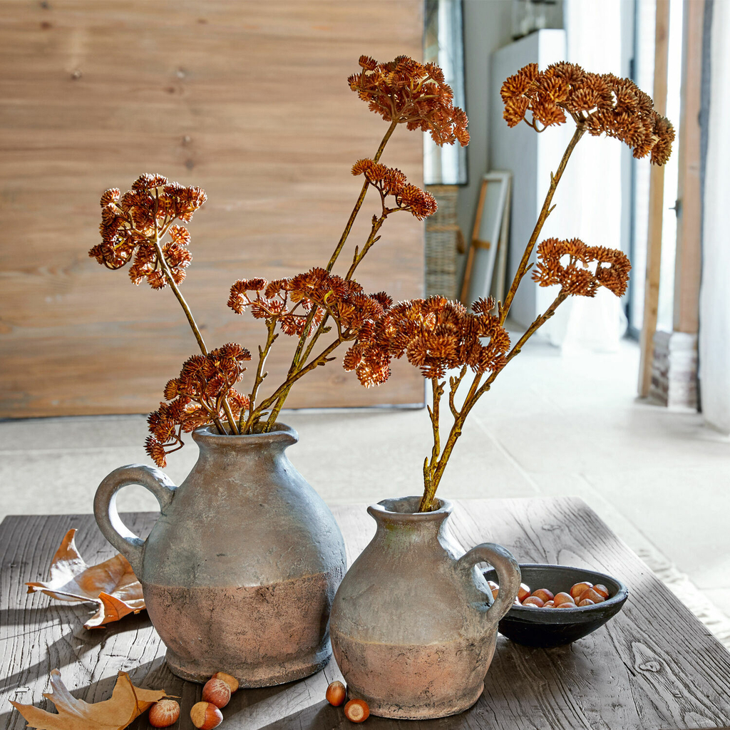 Deko-Blume 3er Set Grenat